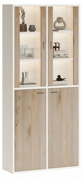 Шкаф-витрина Домино СУ(ш2в2)+2ФС+2ФГ в Дегтярске - degtyarsk.mebel24.online | фото 3