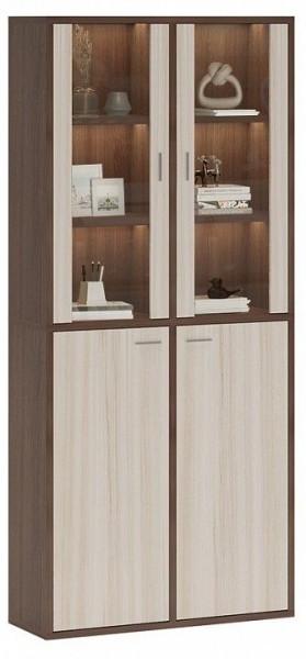 Шкаф-витрина Домино СУ(ш2в2)+2ФС+2ФГ в Дегтярске - degtyarsk.mebel24.online | фото 2