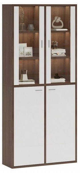 Шкаф-витрина Домино СУ(ш2в2)+2ФС+2ФГ в Дегтярске - degtyarsk.mebel24.online | фото 2