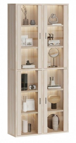 Шкаф-витрина Домино СУ(ш2в2)+4ФС в Дегтярске - degtyarsk.mebel24.online | фото 2