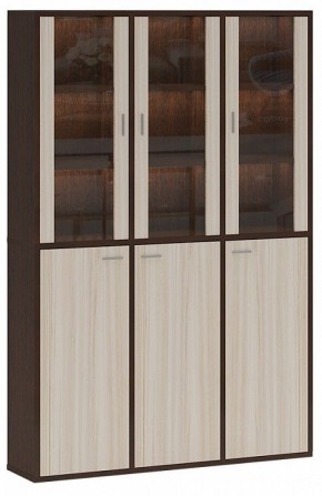Шкаф-витрина Домино СУ(ш3в2)+3ФГ+3ФС в Дегтярске - degtyarsk.mebel24.online | фото