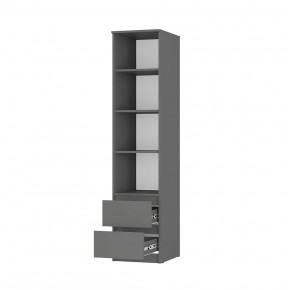 Спальня Симпл (графит) модульная в Дегтярске - degtyarsk.mebel24.online | фото 17