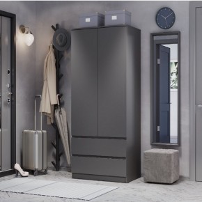 Спальня Симпл (графит) модульная в Дегтярске - degtyarsk.mebel24.online | фото 33
