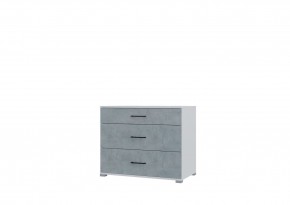 Спальный гарнитур VICTOR (модульный) Белый-Бетон в Дегтярске - degtyarsk.mebel24.online | фото 4