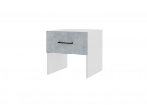 Спальный гарнитур VICTOR (модульный) Белый-Бетон в Дегтярске - degtyarsk.mebel24.online | фото 5