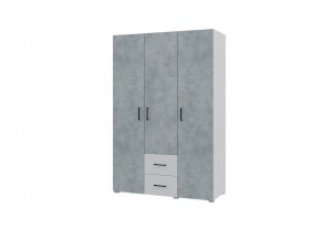 Спальный гарнитур VICTOR (модульный) Белый-Бетон в Дегтярске - degtyarsk.mebel24.online | фото 6