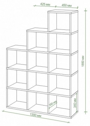 Стеллаж Бартоло СЛД 5 в Дегтярске - degtyarsk.mebel24.online | фото 3