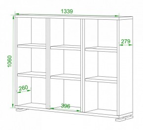 Стеллаж Домино ПУ-60-1 в Дегтярске - degtyarsk.mebel24.online | фото 2