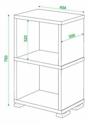 Стеллаж Домино СБ-15/2 в Дегтярске - degtyarsk.mebel24.online | фото 2