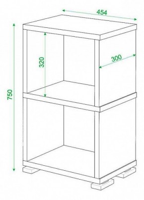 Стеллаж Домино СБ-15/2 в Дегтярске - degtyarsk.mebel24.online | фото 3