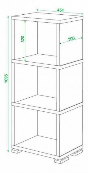Стеллаж Домино СБ-15/3 в Дегтярске - degtyarsk.mebel24.online | фото 2
