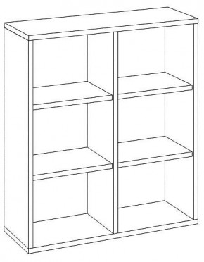 Стеллаж Домино СУ(ш2в1) в Дегтярске - degtyarsk.mebel24.online | фото 3