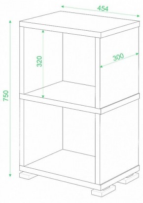 Стеллаж-колонка Домино СБ-15/2 в Дегтярске - degtyarsk.mebel24.online | фото 2