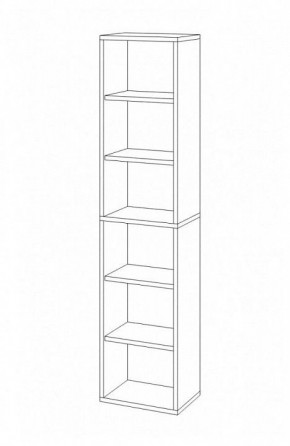 Стеллаж-колонка Домино СУ(ш1в2) в Дегтярске - degtyarsk.mebel24.online | фото 3
