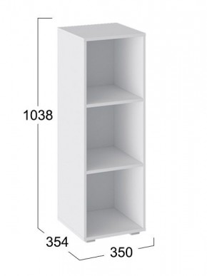 Стеллаж модульный «Литл» Тип 3 в Дегтярске - degtyarsk.mebel24.online | фото 2