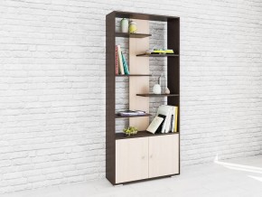 Стеллаж Ромео-4 венге/дуб молочный в Дегтярске - degtyarsk.mebel24.online | фото
