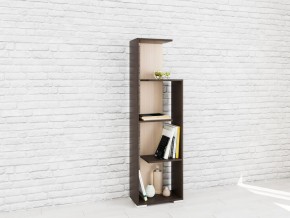 Стеллаж Ромео-6 Дуб молочный/Венге в Дегтярске - degtyarsk.mebel24.online | фото