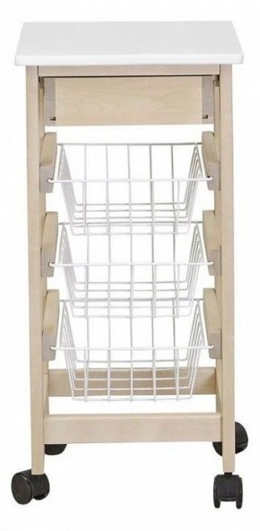 Стеллаж С ящиком и корзинами в Дегтярске - degtyarsk.mebel24.online | фото 3