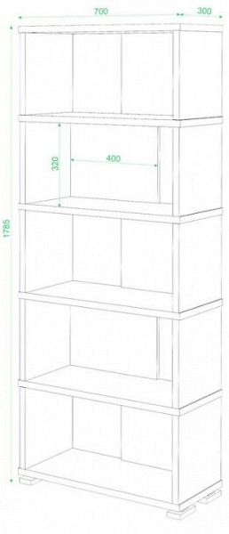 Стеллаж СБ-10/5 в Дегтярске - degtyarsk.mebel24.online | фото 2