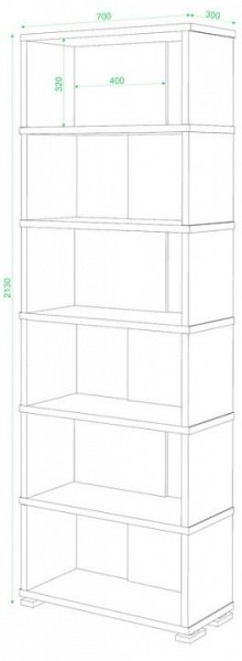 Стеллаж СБ-10/6 в Дегтярске - degtyarsk.mebel24.online | фото 2