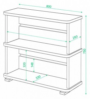 Стеллаж СБ-25/2 в Дегтярске - degtyarsk.mebel24.online | фото 2