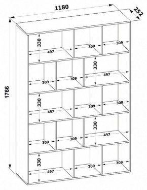 Стеллаж СТ-11 в Дегтярске - degtyarsk.mebel24.online | фото 3