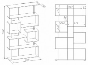 Стеллаж СТ-2 в Дегтярске - degtyarsk.mebel24.online | фото 2