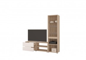 Стенка АНТАЛИЯ 1 (Сонома/Графит софт) в Дегтярске - degtyarsk.mebel24.online | фото 2