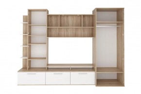 Стенка Денвер (СТЛ.151.01) Дуб сонома/Белый в Дегтярске - degtyarsk.mebel24.online | фото 2