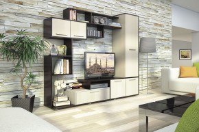 Стенка Диско (СТЛ.150.01) Дуб феррара/Дуб кремона в Дегтярске - degtyarsk.mebel24.online | фото 2