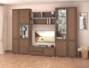 Стенка Ливорно орех в Дегтярске - degtyarsk.mebel24.online | фото 1