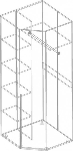 СТИЛ Шкаф угловой в Дегтярске - degtyarsk.mebel24.online | фото 2