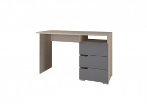 Стол 1200/3 ящика АНТАЛИЯ (Сонома/Графит софт) в Дегтярске - degtyarsk.mebel24.online | фото