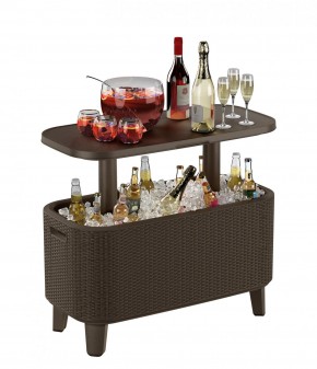 Стол Беви Бар (Bevy Bar Large Cool Bar), коричневый в Дегтярске - degtyarsk.mebel24.online | фото 3