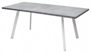 Стол BRICK M 140 Бетон Портленд/ Белый М-City в Дегтярске - degtyarsk.mebel24.online | фото 1