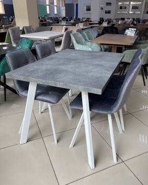 Стол BRICK M 140 Бетон Портленд/ Белый М-City в Дегтярске - degtyarsk.mebel24.online | фото 3