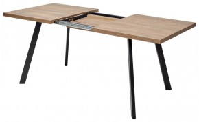 Стол BRICK M 140 Дуб Канзас/ Черный М-City в Дегтярске - degtyarsk.mebel24.online | фото 6