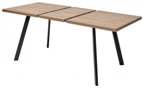 Стол BRICK M 140 Дуб Канзас/ Черный М-City в Дегтярске - degtyarsk.mebel24.online | фото 7