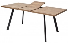 Стол BRICK M 140 Дуб Канзас/ Черный М-City в Дегтярске - degtyarsk.mebel24.online | фото 8