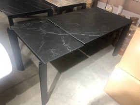 Стол CORNER 120 MATT BLACK MARBLE SOLID CERAMIC / BLACK, ®DISAUR в Дегтярске - degtyarsk.mebel24.online | фото 12