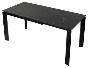 Стол CORNER 120 MATT BLACK MARBLE SOLID CERAMIC / BLACK, ®DISAUR в Дегтярске - degtyarsk.mebel24.online | фото 4
