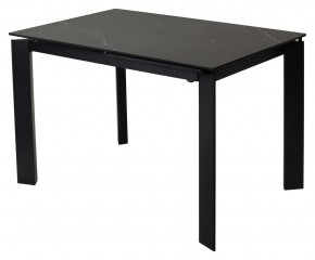 Стол CORNER 120 MATT BLACK MARBLE SOLID CERAMIC / BLACK, ®DISAUR в Дегтярске - degtyarsk.mebel24.online | фото 9