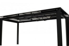 Стол CORNER 120 MATTE STATUARIO Белый мрамор матовый керамика, стекло/ черный каркас, ®DISAUR в Дегтярске - degtyarsk.mebel24.online | фото 9