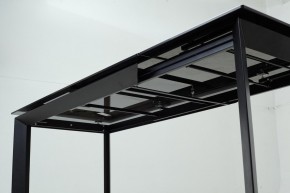 Стол CREMONA 180 KL-99 Белый мрамор матовый, итальянская керамика / черный каркас, ®DISAUR в Дегтярске - degtyarsk.mebel24.online | фото 13