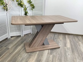 Стол EXEL 140 Дуб Трюфель/ Алюминий М-City в Дегтярске - degtyarsk.mebel24.online | фото 4