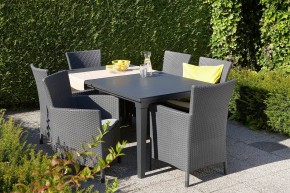 Стол Футура (Futura) графит в Дегтярске - degtyarsk.mebel24.online | фото 2