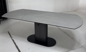Стол KAI 140 TL-58 поворотная система раскладки, испанская керамика / Темно-серый / Черный, ®DISAUR в Дегтярске - degtyarsk.mebel24.online | фото 4