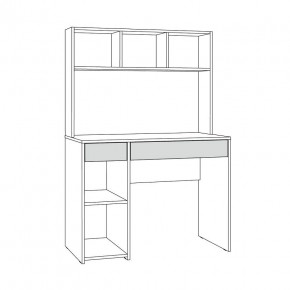 Стол компьютерный 12.77 F Комфорт (Дуб Золотой CRAFT) в Дегтярске - degtyarsk.mebel24.online | фото 2