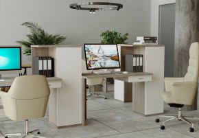 Стол компьютерный Домино Lite СКЛ-ПРЯМ100+ШК КБЕ в Дегтярске - degtyarsk.mebel24.online | фото 2