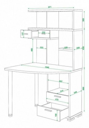Стол компьютерный Домино нельсон СК-20 в Дегтярске - degtyarsk.mebel24.online | фото 5